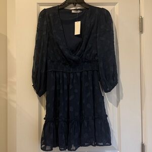 Lush Navy Blue dress